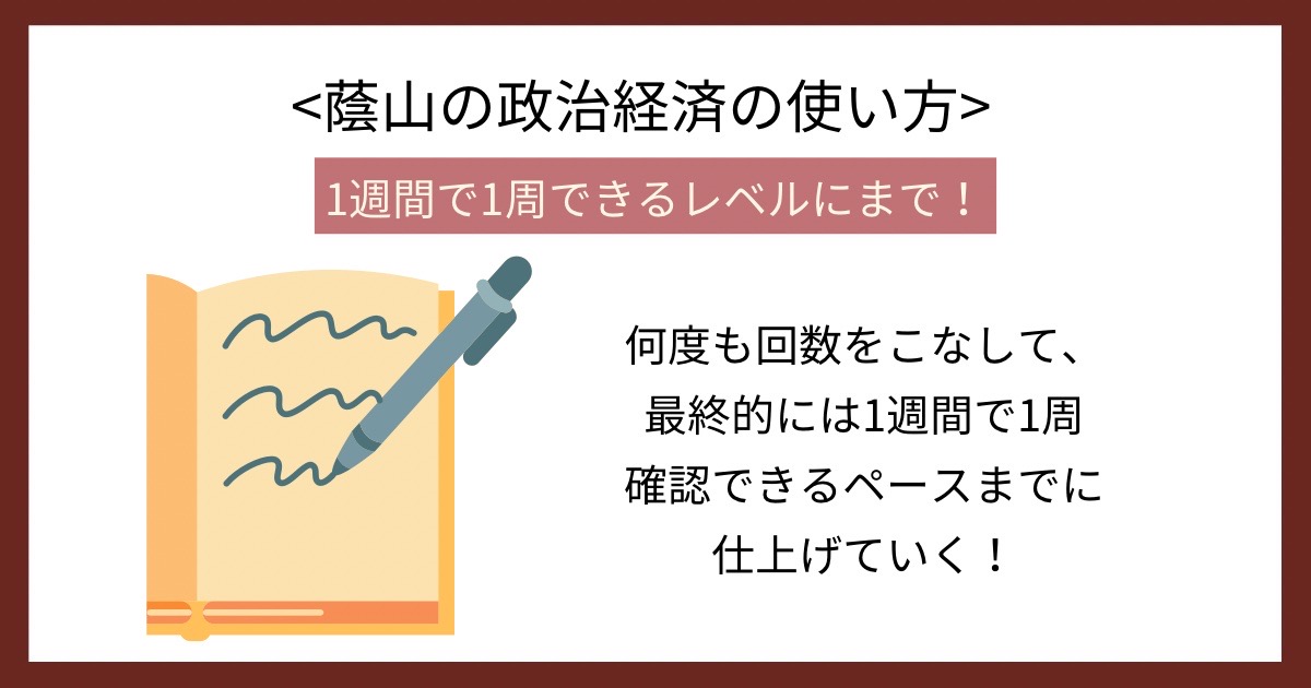 蔭山の政治経済の使い方の画像